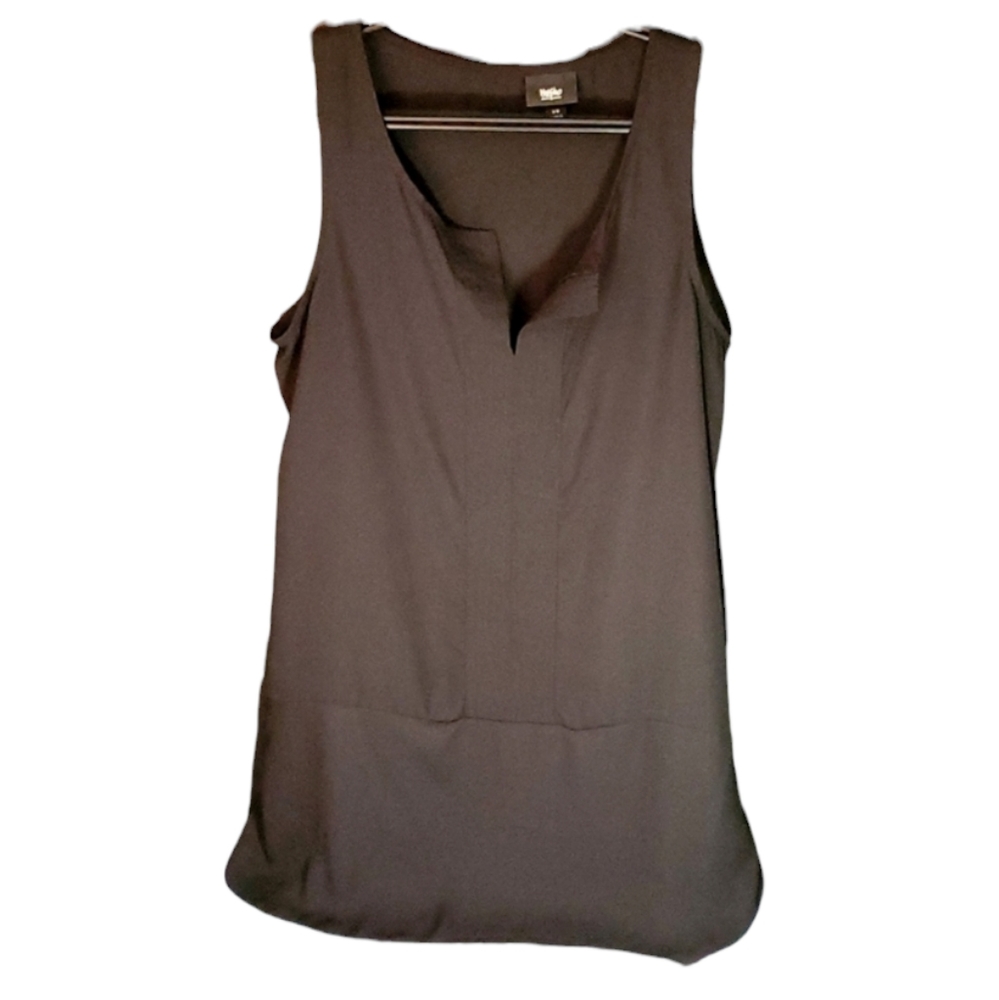 Massimo Black Mesh Beach/Swim Suit Cover-Up/Dress - Size Medium
